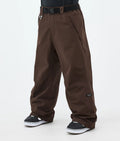 Big Snowboard Pants Men Dark Brown