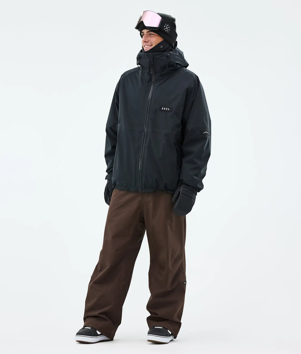 Big Snowboard Pants Men Dark Brown