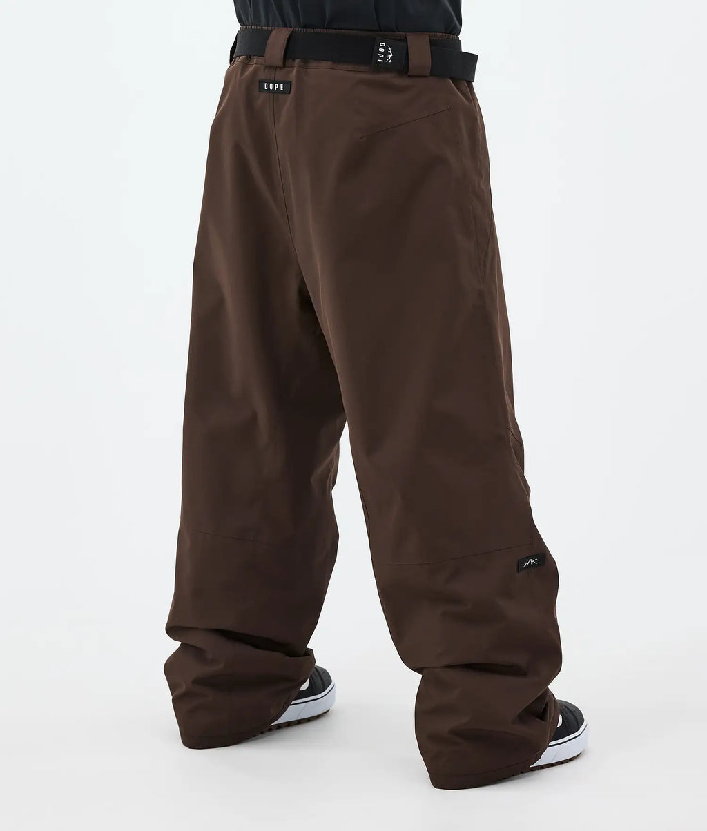 Big Snowboard Pants Men Dark Brown