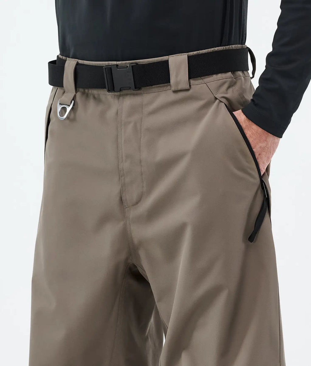 Big Snowboard Pants Men Walnut