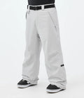 Big Snowboard Pants Men Light Grey