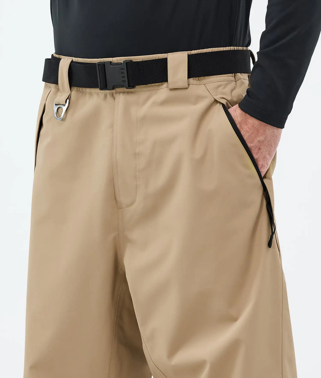 Big Snowboard Pants Men Khaki