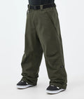 Big Snowboard Pants Men Olive Green