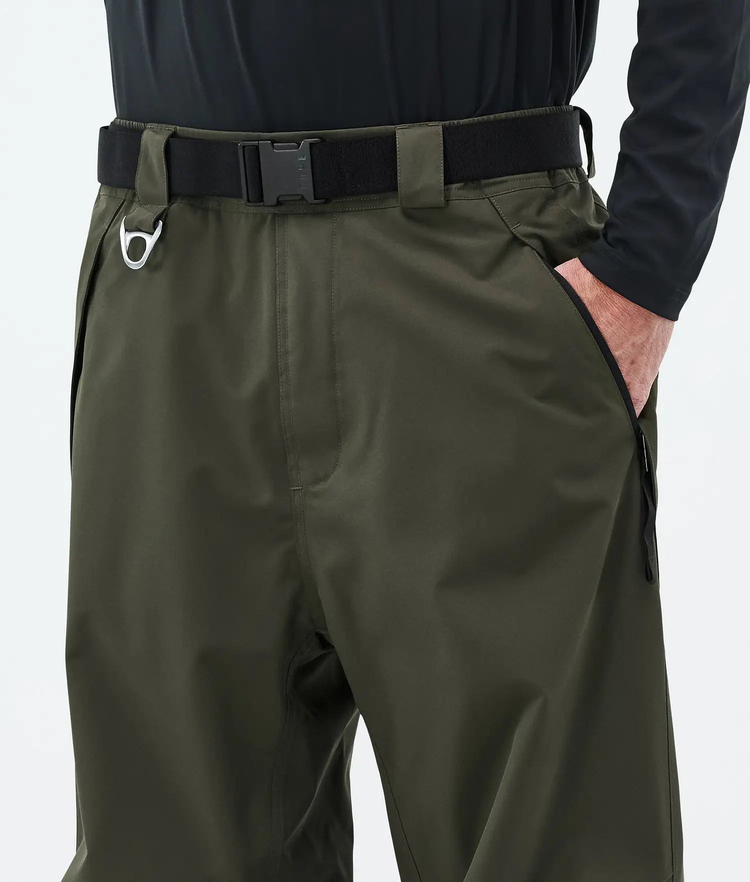 Big Snowboard Pants Men Olive Green